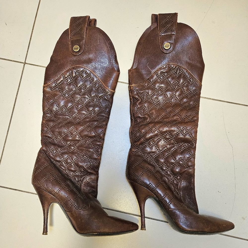 D&G Dolce & Gabbana Cowboy boots Heels